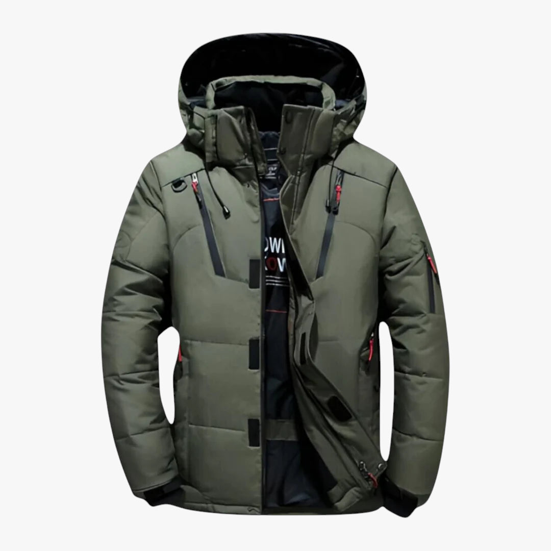 Men's Winter Padded Parka | Insulated Hood