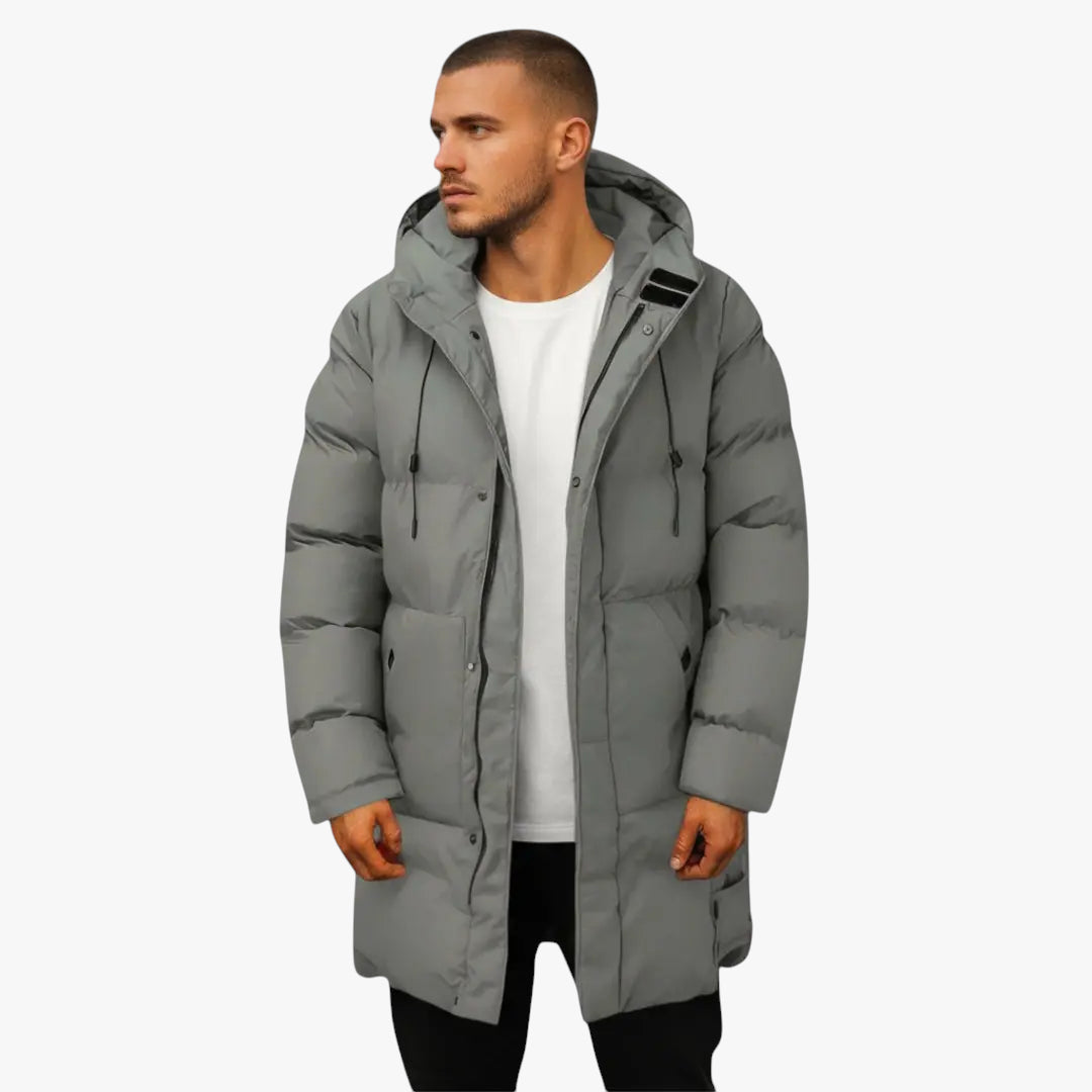 Men's Winter Puffer Jacket | Long