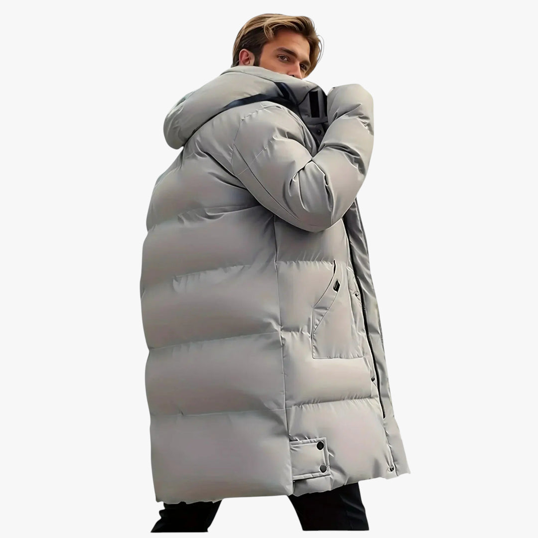 Men's Winter Puffer Jacket | Long