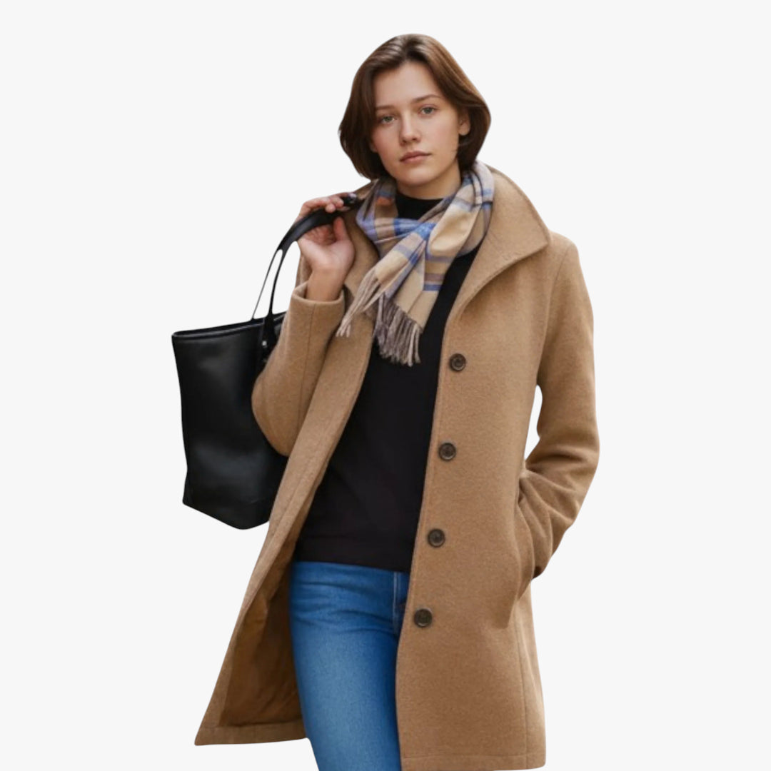 Women's Winter Trench Jacket | Long