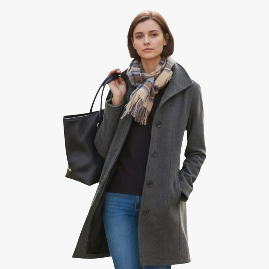 Women's Winter Trench Jacket | Long