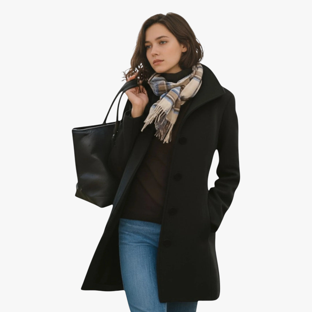 Women's Winter Trench Jacket | Long