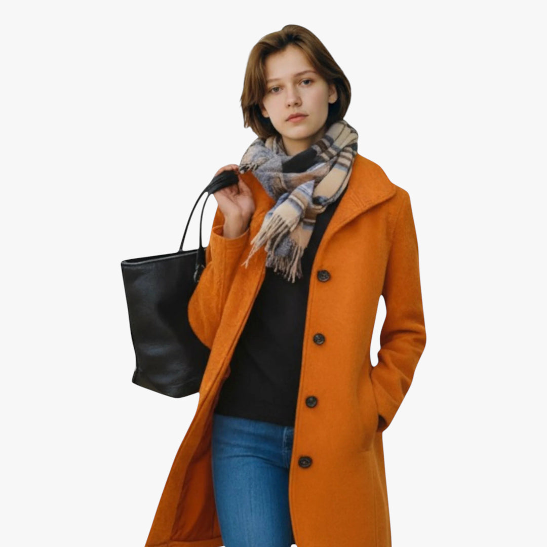 Women's Winter Trench Jacket | Long