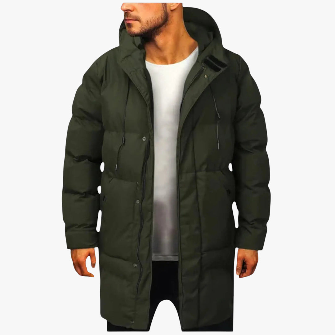 Men's Winter Puffer Jacket | Long