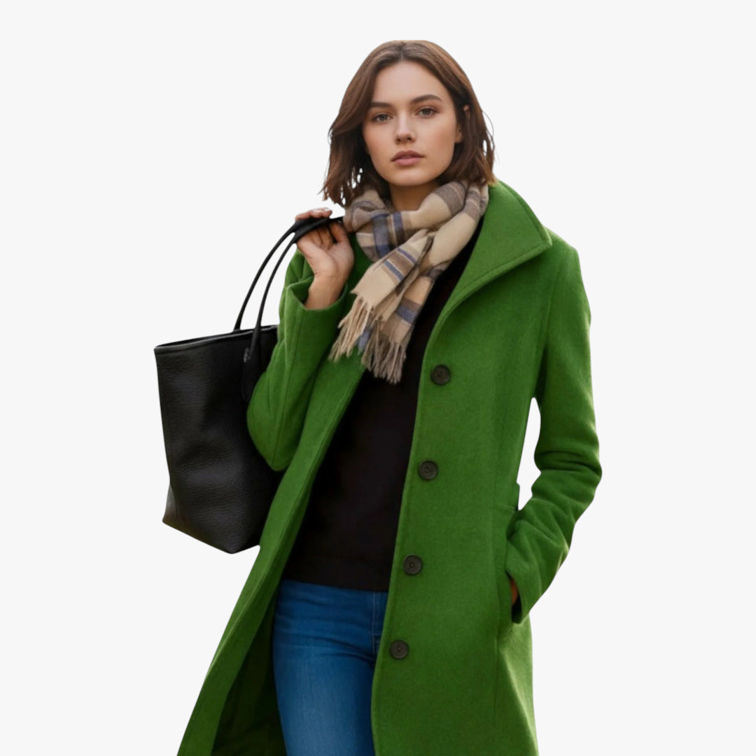 Women's Winter Trench Jacket | Long