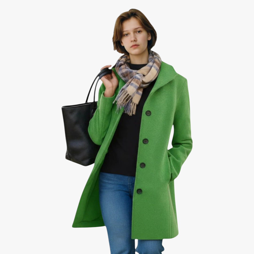 Women's Winter Trench Jacket | Long